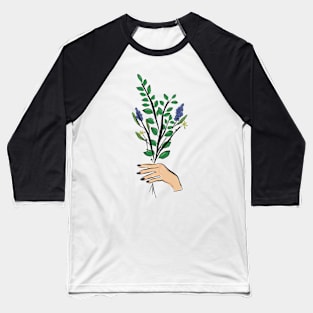 Wildflowers Baseball T-Shirt